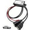 Xatgiouy Convertitore 12V a 5V USB, Adattatore USB Auto 12V a 5V con 2 Porte, Modulo Step Down 3A 15W per Carica Dispositivi, Regolatore di Tensione, Adattatore Universale per Auto, Moto, GPS, MP3, Fotocamera
