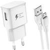 Newding Micro USB Caricabatterie Rapido Compatibile con Samsung Galaxy A10 A10s J7 J6 J4 S7 S6 Edge A03 A02 Tab S2 per Xiaomi Redmi A2 A2+ 12C 9A A1 7A S2 6A 6 Android Universale Adattatore