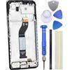 Double Sure IPS Display LCD Assemblea Schermo di Ricambio per Xiaomi Redmi 13C 5G 13C con Frame Assembly Nero 6.7 pollici