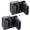 Cablecc SATA 7 pin femmina a 7 pin maschio fino 90 gradi adattatore angolare scheda madre scheda madre per desktop SSD HDD