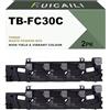 RUICAILI TB-FC30 TBFC30 TB-FC30C TBFC30C Serbatoio Toner Usato Compatibile in Sostituzione di TB-FC30 TBFC30 Da Utilizzare con stampanti E-Studio 2050C 2051C 2500AC 2510AC 2550C 2551C 3015AC 3505AC