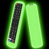Hydream Custodia in Silicone Compatibile con Hisense Telecomando EN2BI27H EN2X27HS Telecomando Sostituito Guscio Protettiva Cover Cassa Copertura per Hisense Originale Smart TV Remote (Verde Fluorescente)