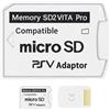 FrostVerve SD2VITA Micro SD Card Adattatore per schede di gioco PS Vita 1000/2000 con firmware 3.60 o superiore