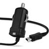 subtel Caricatore Mini USB da auto 1.1m compatibile con cavo ricarica per navigatore GPS, da 1A / 1000mA 5V caricabatteria da accendisigari