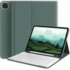 GKABXY Custodia per tastiera per iPad Pro 4./Pro 3./Pro di 2a generazione, con tastiera Bluetooth rimovibile magnetica e supporto pieghevole Folio, custodia con portapenne per iPad Pro da 11 pollici,