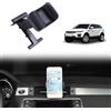 METYOUCAR Supporto telefonico auto LR Evoque 2012-2018, supporto girevole per telefono cellulare centrale, adatto per iPhone, Android e smartphone universale