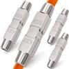 HB-DIGITAL 4 connettori per cavo di rete LSA Cat.7 STP senza attrezzi, adattatori di prolunga per cavo di posa LAN, cavo di installazione Ethernet CAT 7