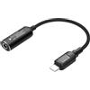 GINTOOYUN PD140W DC5525 a USB-C cavo di ricarica con display DC5,5 mmx2,5 mm da donna a tipo C maschio cavo adattatore di ricarica per computer portatili, caricabatterie, ecc. (8,07 pollici)(DC5525)