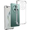 REY Cover in Gel TPU Anti-Shock per Honor Magic 5 PRO, Morbido Silicone Custodie Protettivo Case, Anti-Scratch, Protettiva Sottile Back Cover