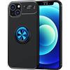 SORAKA Cover per iPhone 14 con anello,Custodia in TPU Morbido Custodia iPhone 13 Ultrasottile con piastra metallica per Supporto Auto Smartphone Magnetico