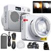 Godox ML100Bi - Kit di illuminazione video a LED, 120 W, 2800 K-6500 K, 34300 Lux CRI97+/TLCI98+, controllo app, ricarica USB-C, per riprese e fotografia all'aperto (standard)