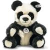 Steiff Peluche Panda Manschli, dolce animale di stoffa con occhi in plastica per bambini e bambine, pupazzo di 24 cm, bianco, 060021