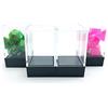 BESCON DICE Classic Brick Box for RPG Dice, Clear Plastic Dice Box, Brick Dice Case, Transparent Brick Dice Box, Dice Packaging,5pcs per set