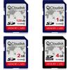 2 Schede Micro SD Da 4GB Classe 6 Con Adattatore SD, Memoria Flash Originale, Taiwan - 2