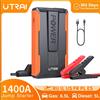 UTRAI Avviatore di emergenza automatico 1400A Accumulatori e caricabatterie di riserva portatile Avviatore di emergenza per auto Dispositivo di avviamento di emergenza