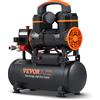 NONE Compressore d'aria silenzioso SucceBuy 900W 1450W 1800W, pompa d'aria portatile silenziosa senza olio per gonfiaggio pneumatici, compressore Whisper