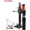 SucceBuy 3200W 750RPM Trapano per carotaggio diamantato umido/secco Trapano per calcestruzzo Supporto per impianto di perforazione Macchina per carotaggio elettrica bagnata industriale