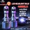 CO LIGHT H7 LED faro proiettore obiettivo Bi-LED H4 abbagliante anabbagliante 40000LM H11 H8 H9 9005 9006 HB3 HB4 Mini Auto LED lampadina 12V