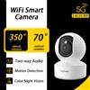 BoyKeep 3MP 5G/2.4GHz WiFi Sicurezza domestica interna IP Smart Baby Monitor Telecamera Monitoraggio automatico 24/7 Videocamera di sorveglianza