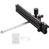 SucceBuy Misuratore mitra di precisione Slot standard 3/4'' x 3/8'' Sega da tavolo in lega di alluminio 24/18/19-35 pollici Grata 15 arresto angolari Fai da te