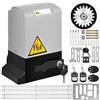 SucceBuy Porta Garage Drive 600 kg Apriporta Remoto 1300 libbre Apriporta Garage 4M Attuatore Porta Scorrevole con Telecomando