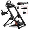GTPLAYER Supporto per volante per volante Supporto per volante da gioco Supporto per volante da corsa con leva del cambio V1 V2 Supporto per inclinazione Telaio regolabile PS4 Xbox PC
