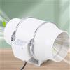 NONE Ventilatore di scarico 220V Ventilatore silenzioso per condotto 2600 giri/min Estrattore per tubi per cucina Bagno WC (HF-100/HF-150/HF-200)