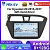 Hikity 8 Core autoradio per Hyundai I20 2015-2017 lettore Video multimediale Carplay 4G WIFI GPS Bluetooth navigazione FM AM