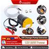 Podofo Pompa Olio Motore Auto 12V Estrattore Elettrico Diesel Coppa Fluido Scavenge Pompa di Trasferimento Carburante con Tubi per Moto Barca