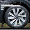 MOTENIO 4 Pezzi Copricerchi per Tesla Model Y Juniper 2025-2026, Copertura Ruota da 19 Pollici, Ricambio Coprimozzo, Copertura Completa del Cerchione, Accessorio