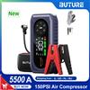 YABER BUTURE 5500A Avviatore di emergenza per auto Accumulatori e caricabatterie di riserva Portatile 150PSI Pompa di aria Batteria per auto Booster di emergenza Dispositivo di avviamento per auto