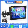 srnubi Moto Carplay Android Auto Navigazione GPS Portatile 7 pollici IP67 Impermeabile Accessori Moto Display Schermo Lettore multimediale