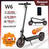 iScooter Monopattino Elettrico iScooter W6 10 Pollici 500W per Adulti, E-Scooter 36V 7.5Ah, Velocità 35km/h, Supporto APP, Autonomia 30km, Monopattini Elettrici Urbani