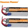HRB POWER Youme 6S 22.2V 6500mah 5200mah RC Lipo Batteria 22.2V XT60 XT90 EC5 RC Aereo Elicotteri Auto Barca Camion Parti