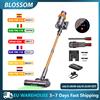 Blossom V18 Aspirapolvere Senza Fili 550W 45KPA Potente con Display LED Spazzola Anti-Intrico Batteria Rimovibile 1.5L per Peli Animali Pavimenti Duri Tappeti Casa Auto