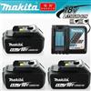 MAKITA Batteria Ricaricabile Originale BL1860 con Caricatore 18V 6.0Ah Ioni di Litio per Batteria Makita 18v 6Ah BL1850 BL1880 BL1860B LXT400