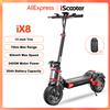 IScooter iX8 Scooter elettrico da 12 pollici 2400W doppio motore fuoristrada Scooter 20Ah 60km/h Scooter 70km gamma massima Scooter pieghevoli