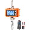 SucceBuy Bilancia Digitale Sospesa SucceBuy 1000kg/2000kg Portatile con Telecomando, Bilancia Industriale per Gru con Display LCD Retroilluminato