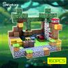 Svintora Blocchi magnetici Mine World Magnet Cube Brick Set Miglior regalo per ragazzi Ragazze Bambini 3+ Giocattolo stile pixel fai-da-te