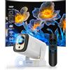 Magcubic HY310 1080P 330ANSI Mini Proiettore Android 11 con Autofocus, 4K Nativo, Altoparlante 5W, Air Mouse, Assistente Vocale, Versione Aggiornata HY300