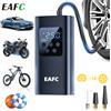 EAFC Pompa d'aria per auto wireless 150PSI Gonfiatore elettrico per pneumatici Compressore d'aria portatile per pneumatici e palline per auto da bici da moto