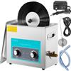 SucceBuy Manopola da 6 litri Pulitore per dischi in vinile ad ultrasuoni Lavatrice portatile Lavastoviglie ad ultrasuoni Lenti a contatto Gioielli dentali