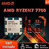 AMD Ryzen 7 7700 nuovissima CPU 5.3GHz 8 Core 16 Thread 40MB di Cache 5NM TDP 65W Socket processore di gioco AM5 con grafica