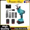 Podofo Sega alternativa elettrica 21V Cordless Coltello per cavallo Sega da taglio per legno e metallo Sega portatile Utensile elettrico Aggiungi 2 batterie