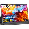 Amoudo Monitor portatili Monitor per laptop da 15,6 pollici 1920 * 1080P FHD Monitor di estensione Monitor IPS Monitor per laptop per laptop/PC/telefono