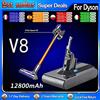 Ddadache Nuova Batteria di Ricambio 21.6V 12800mAh per Aspirapolvere Senza Fili Dyson V8 Absolute, Batteria per Aspirapolvere Portatile Dyson V8