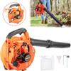 NONE Ventilatore portatile Ventilatore per foglie alimentato a gas Potente soffiatore per neve a vento per attrezzo da giardino portatile per soffiatore di foglie da giardino