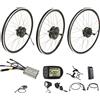 pswpower MXUS Kit di conversione bici elettrica Motore del mozzo ruota 36V 48V 1000W 500W 250W 26 28 700C Motore di trazione anteriore posteriore Kit eBike XF07 XF08