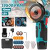 DWiusty Mini Smerigliatrice Angolare 19500rpm 12V, Macchina per Molatura Senza Fili, Batteria al Litio Ricaricabile, Utensile Elettrico