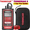 THINKCAR ThinkDiag 2 ALL software con 1 anno di aggiornamenti gratuiti, strumento diagnostico auto, CAN FD, codifica ECU, test attivo, 16 funzioni di reset, scanner OBD2